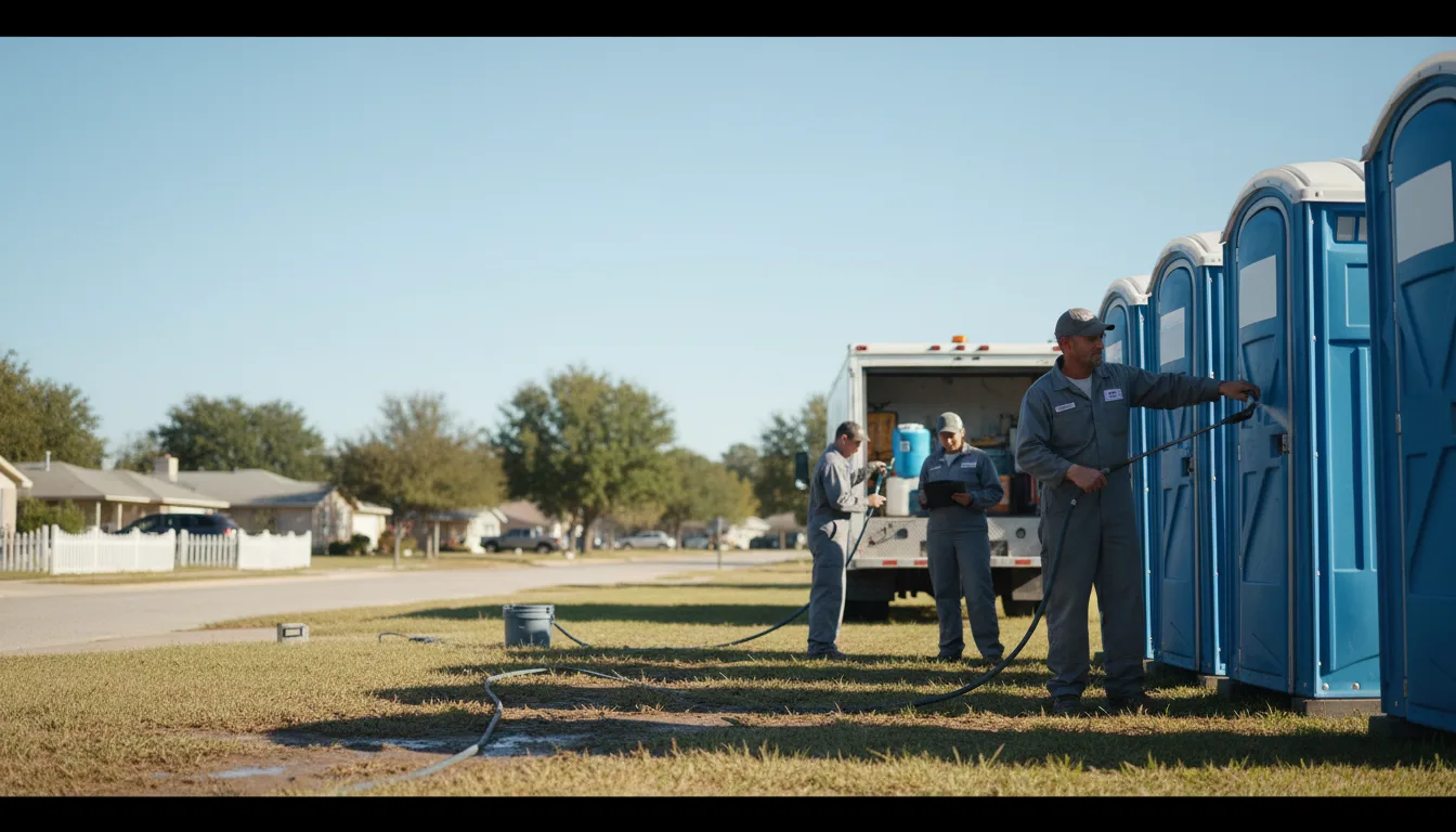 Long-Term Portable Toilet Rental in Harrod, OH near me